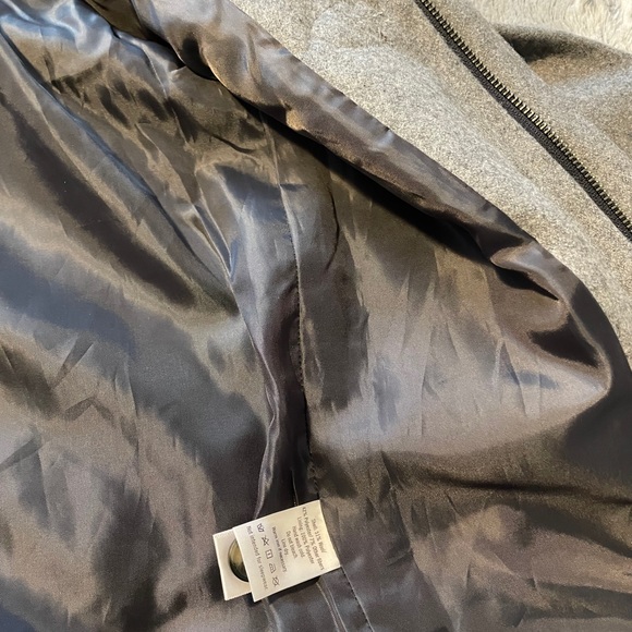 Janie and Jack Grey wool toggle coat - Picture 3 of 4